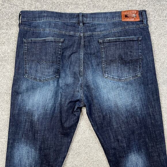 Joseph Abboud Jeans Mens 40 Dark Wash Athletic Fit Straight Leg Stretch Denim - Picture 10 of 12